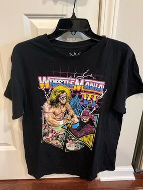 WrestleMania VI Vintage Graphic Tee  Size Medium
